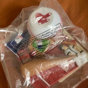 Red Sox Cake Topper Set